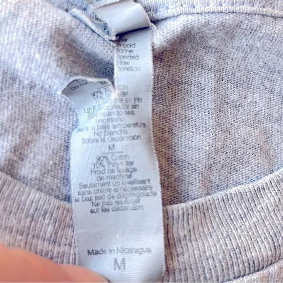 Baseball Rolling Stones graphic tee Gray Shirt unisex size medium M - Picture 2 of 4